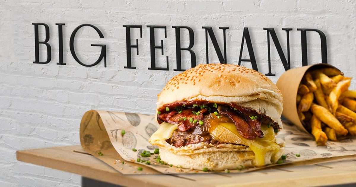 Chez Big Fernand à Nice – burger à la française
